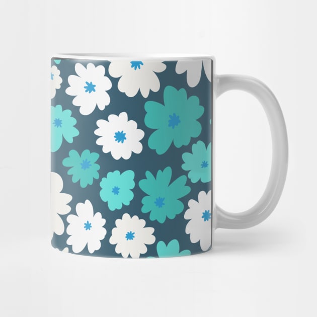 Seamless Floral Pattern by FaelynArt